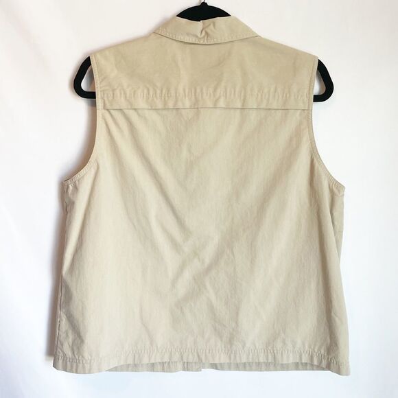 🟢Cherokee Brand Traveler Gear Tan Vest Size L - Picture 7 of 8